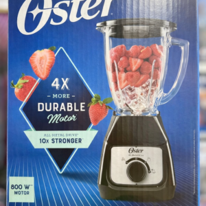 licuadora oster con vaso de vidrio – 800w