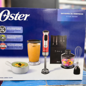 batidora de inmersión oster con accesorios