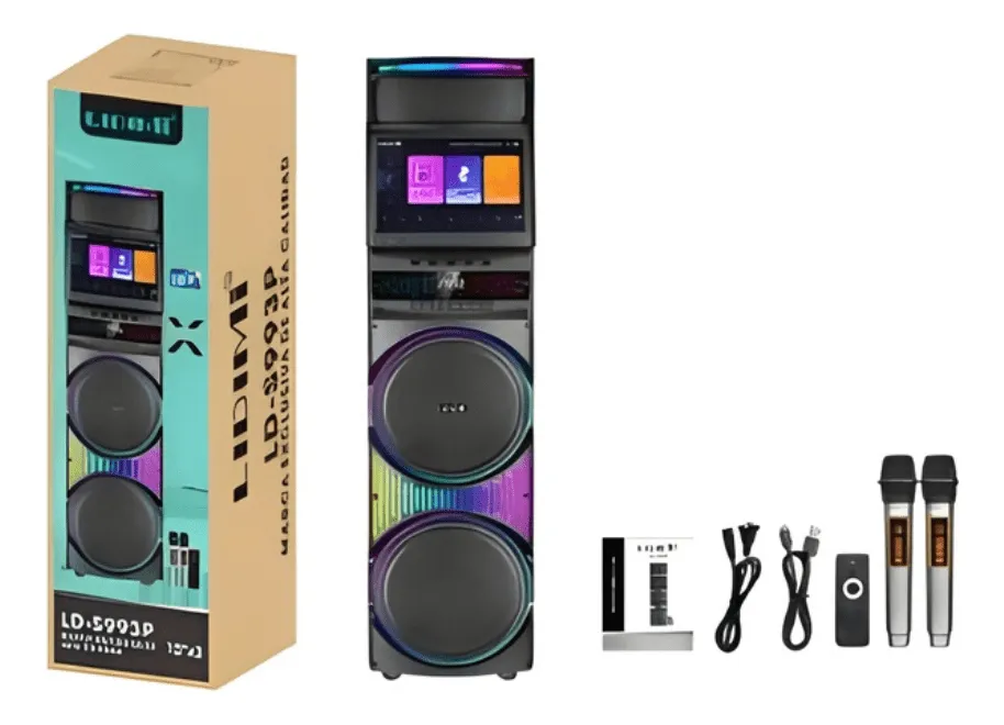 parlante torre lidimi ld s993p – pantalla tÁctil 15.4" parlante torre lidimi ld s993p – pantalla tÁctil 15.4"