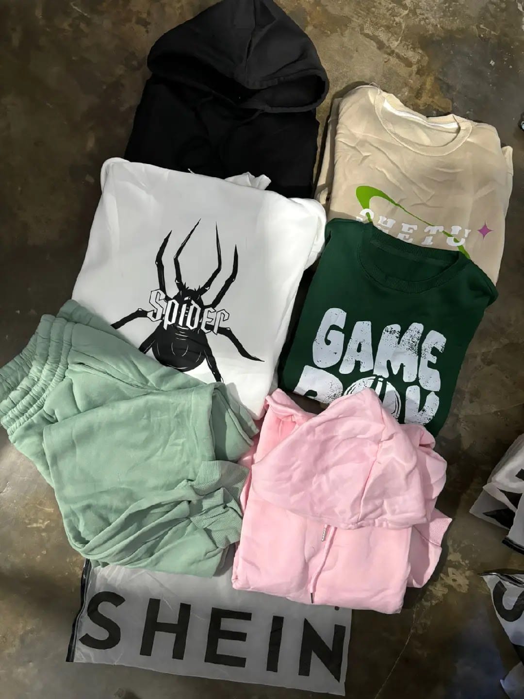 buzos canguro mix shein
