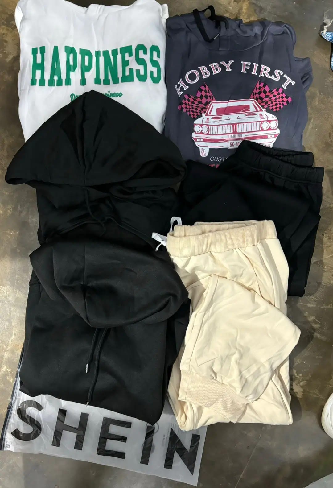 buzos canguro mix shein