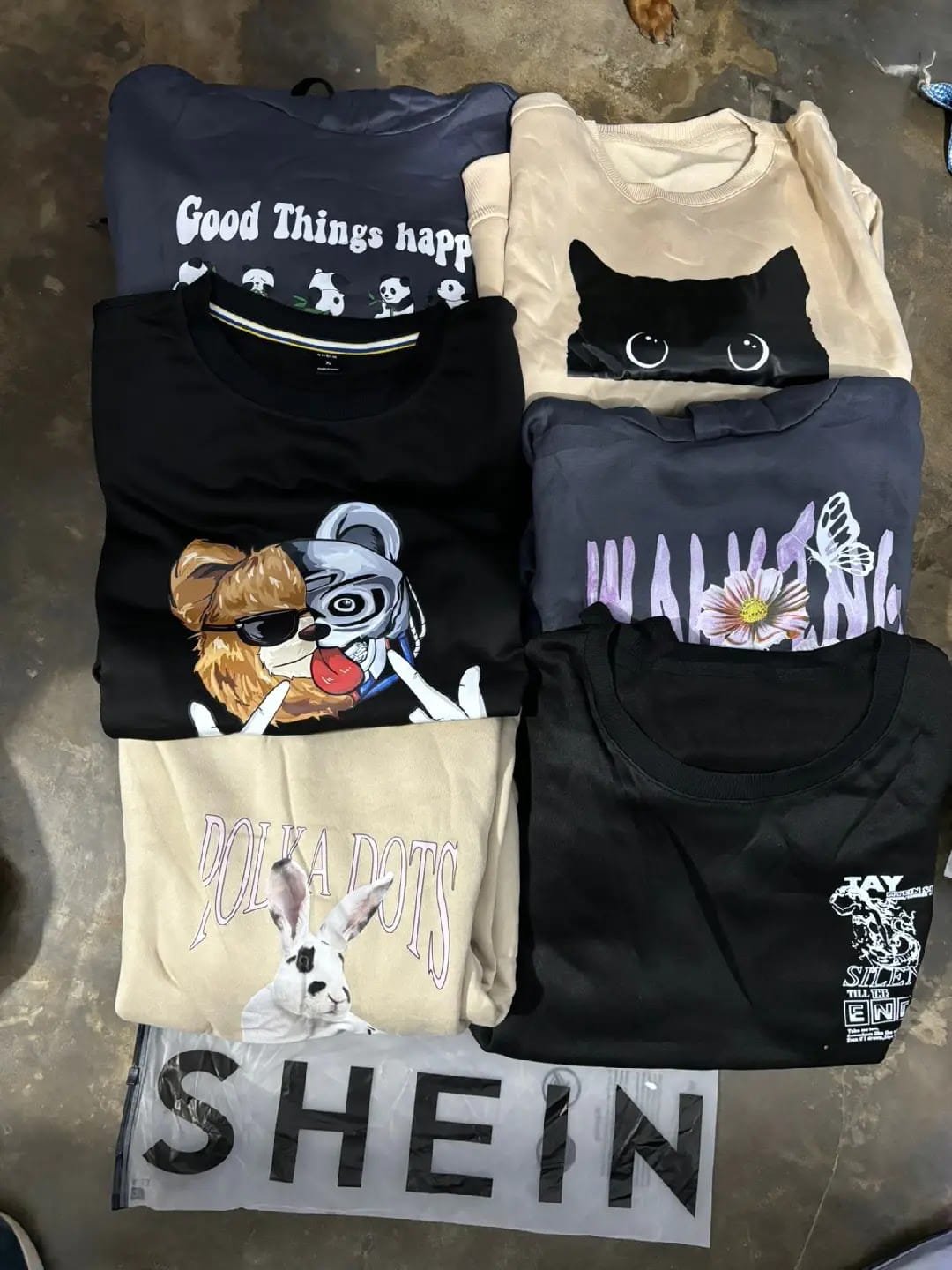 buzos canguro mix shein