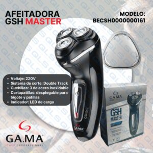 afeitadora eléctrica ga.ma gsh master