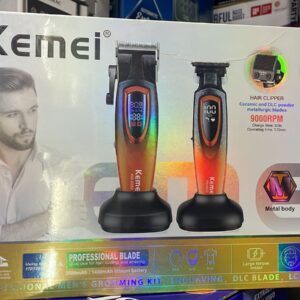 kit profesional de corte y afeitado kemei km 8552