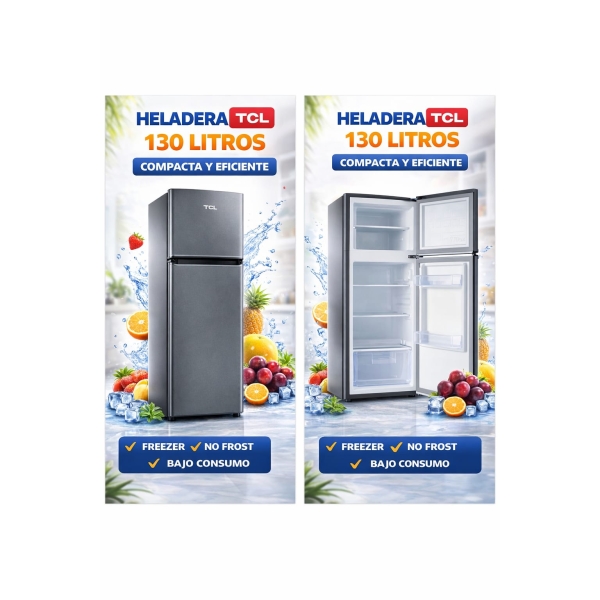heladera tcl 130 litros