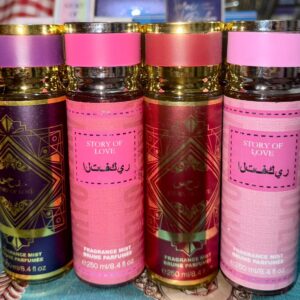 body splash árabes x12 unidades 250ml