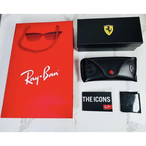 Lentes FERRARI — Ref. LF-L236-0047 con el packaging mostrado en la fotografía