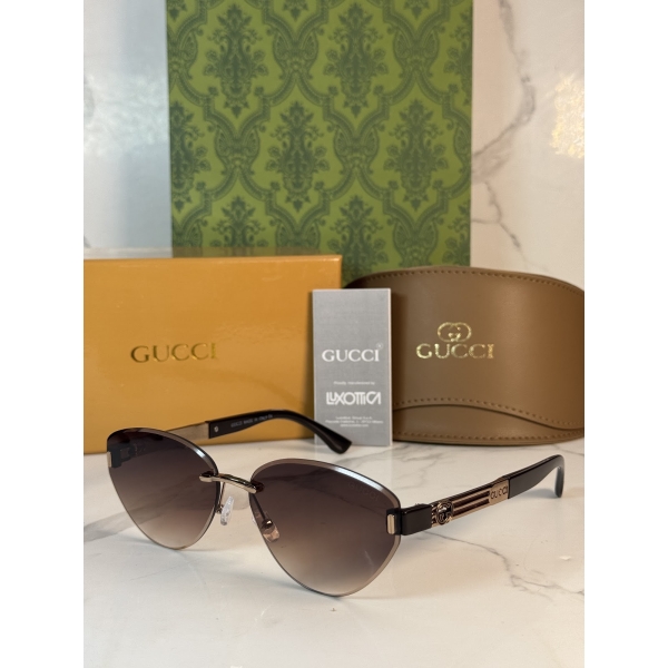 Lentes GUCCI — Ref. LF-L221-0001 con el packaging mostrado en la fotografía