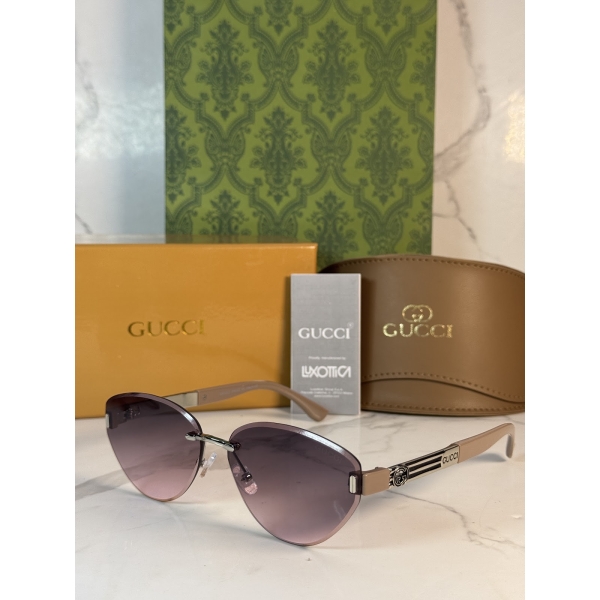Lentes GUCCI — Ref. LF-L221-0003 con el packaging mostrado en la fotografía