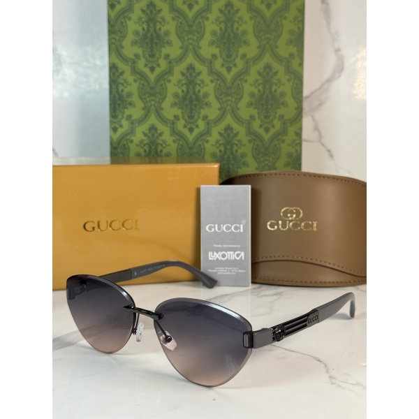 Lentes GUCCI — Ref. LF-L221-0004 con el packaging mostrado en la fotografía