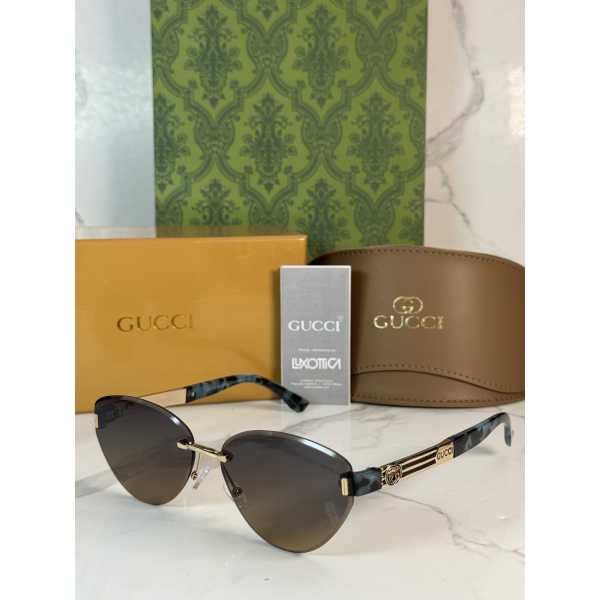 Lentes GUCCI — Ref. LF-L221-0006 con el packaging mostrado en la fotografía
