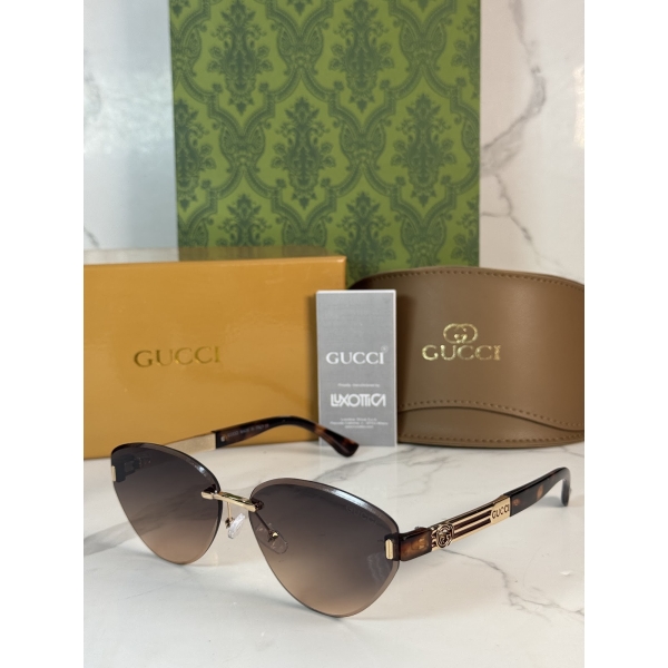 Lentes GUCCI — Ref. LF-L221-0007 con el packaging mostrado en la fotografía