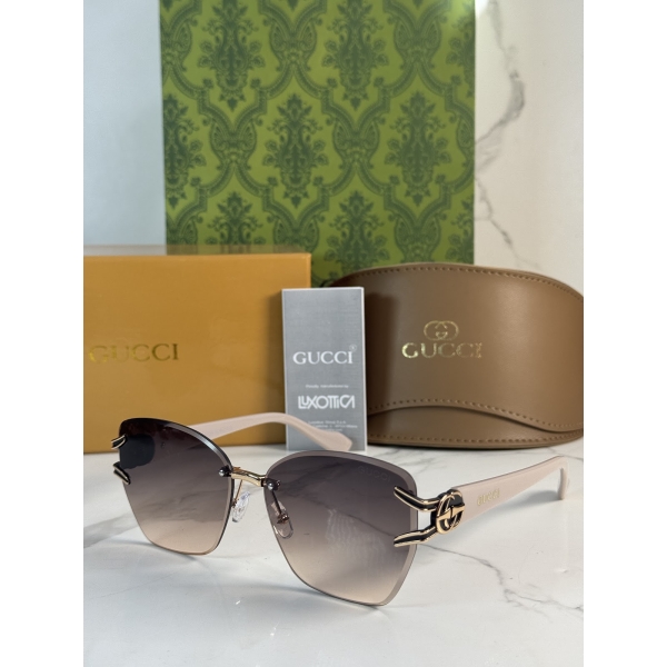 Lentes GUCCI — Ref. LF-L221-0009 con el packaging mostrado en la fotografía