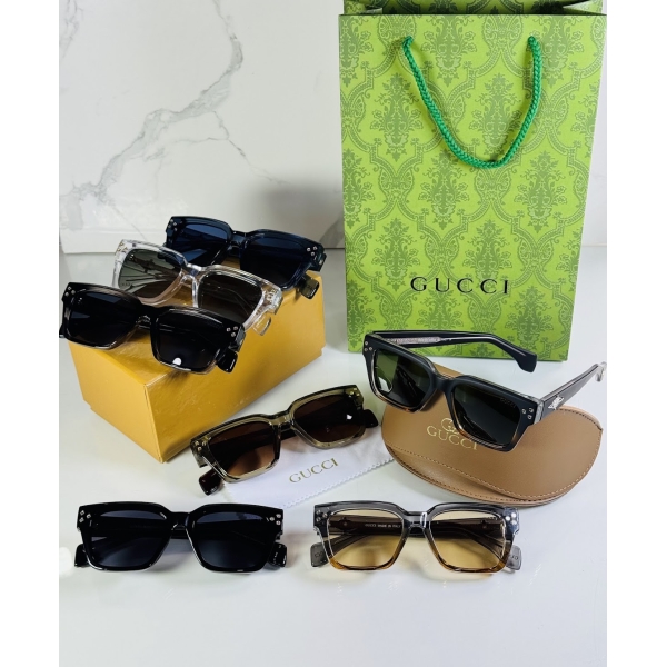 Lentes GUCCI — Ref. LF-L221-0063 con el packaging mostrado en la fotografía