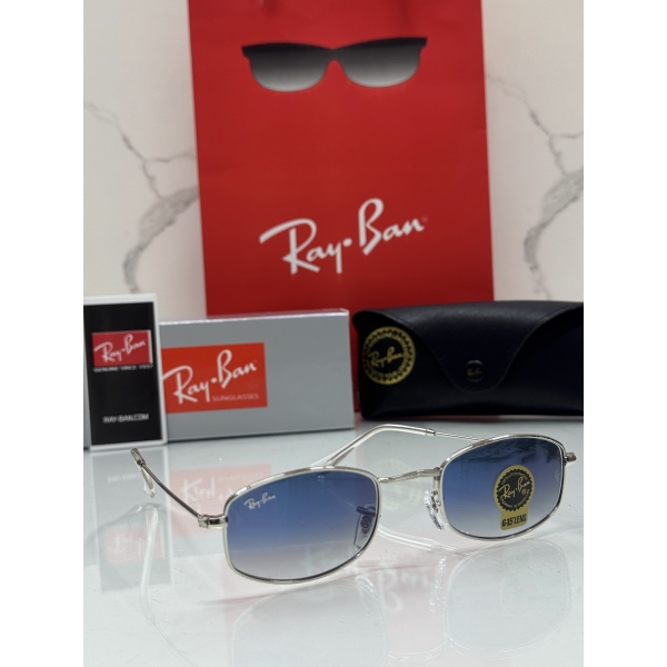 Lentes RAY-BAN — Ref. LF-L217-0163 con el packaging mostrado en la fotografía