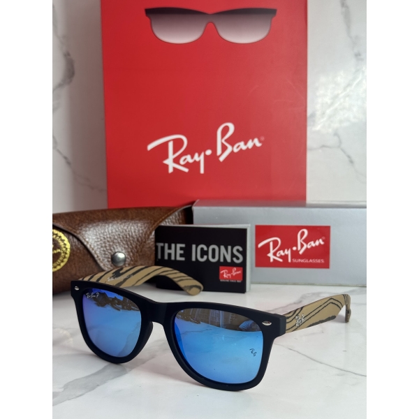 Lentes RAY-BAN — Ref. LF-L217-0375 con el packaging mostrado en la fotografía