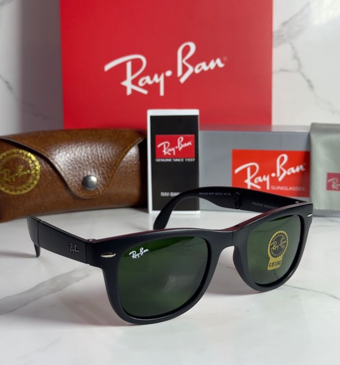 Lentes RAY-BAN — Ref. LF-L217-0457 con el packaging mostrado en la fotografía