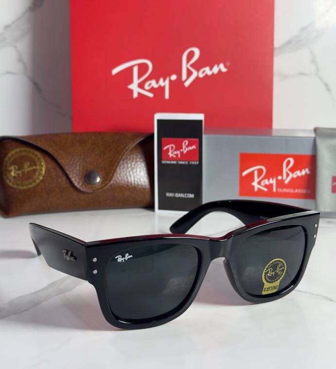 Lentes RAY-BAN — Ref. LF-L217-0465 con el packaging mostrado en la fotografía