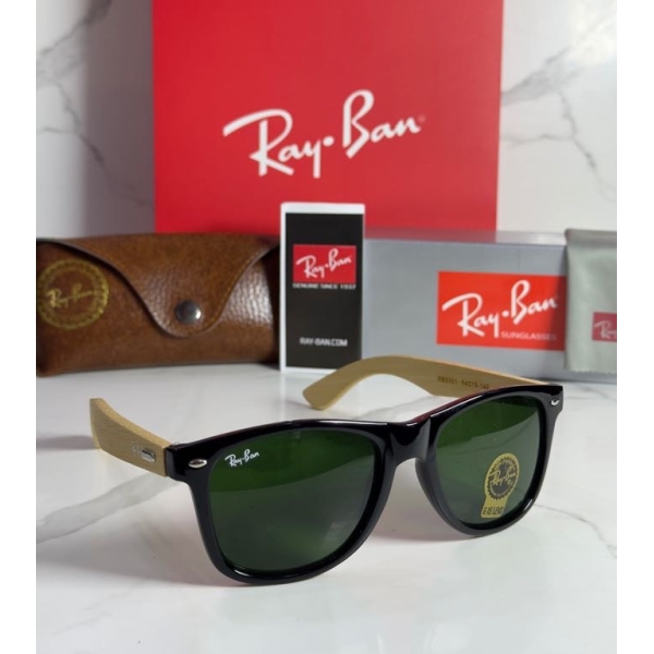 Lentes RAY-BAN — Ref. LF-L217-0477 con el packaging mostrado en la fotografía