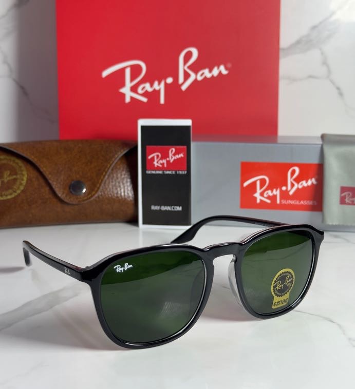 Lentes RAY-BAN — Ref. LF-L217-0486 con el packaging mostrado en la fotografía