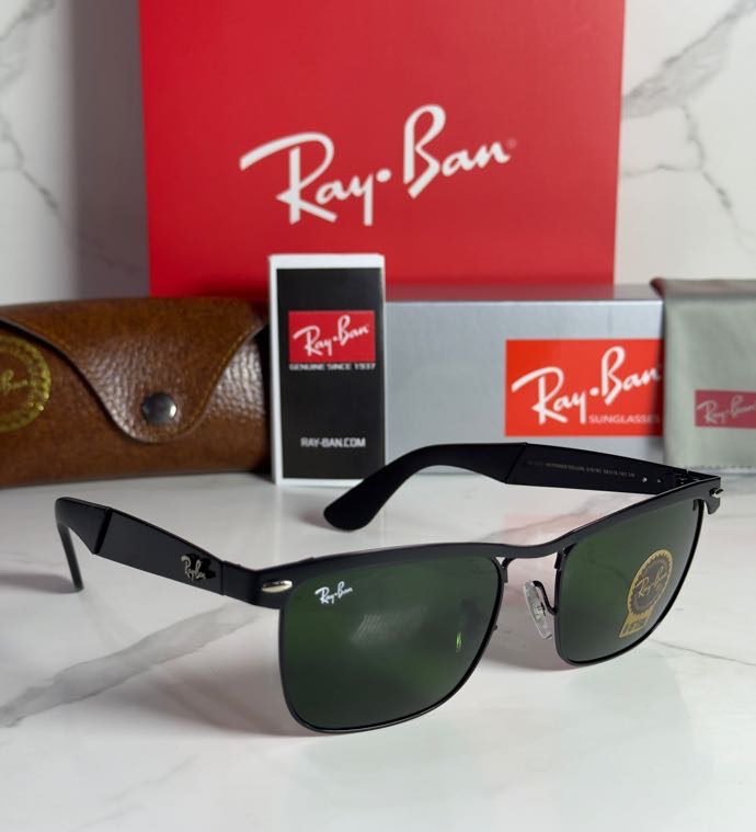 Lentes RAY-BAN — Ref. LF-L217-0490 con el packaging mostrado en la fotografía
