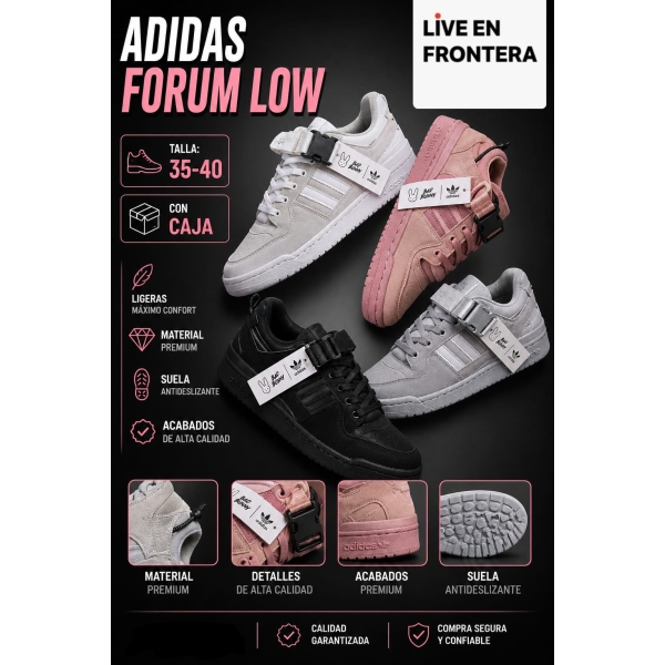Zapatillas Adidas Forum Low Bad Bunny