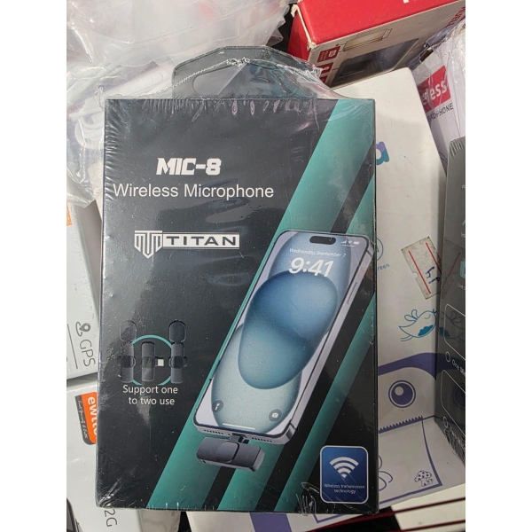 Micrófono inalámbrico Titan MIC-8
