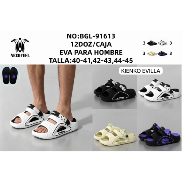 Sandalias de hombre Kienko Evilla