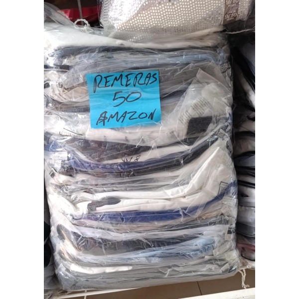 Fardo de remeras Amazon x50
