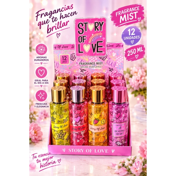 Fragancias Story of Love 250ml
