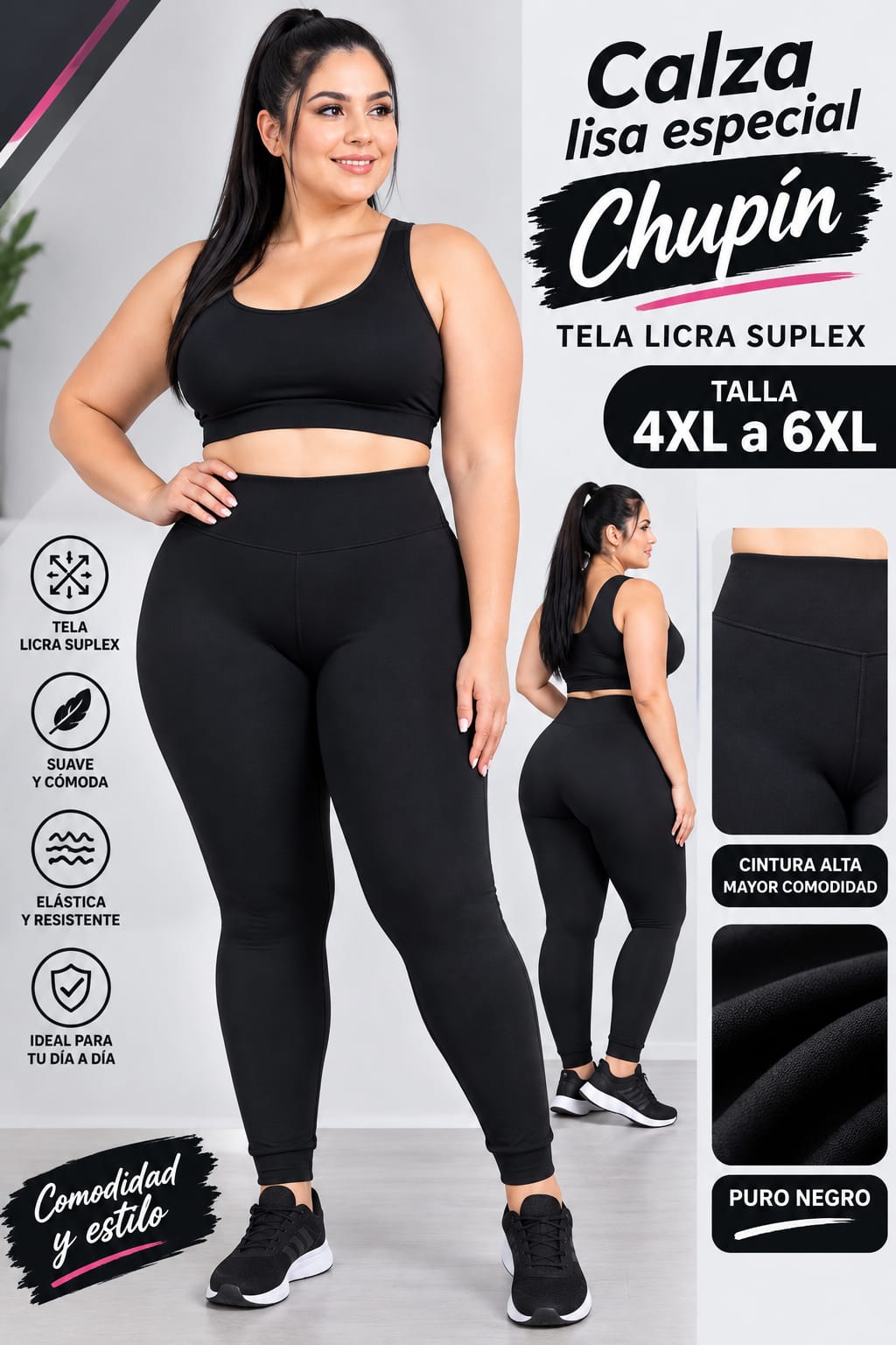 Calza chupín lisa especial Adidas