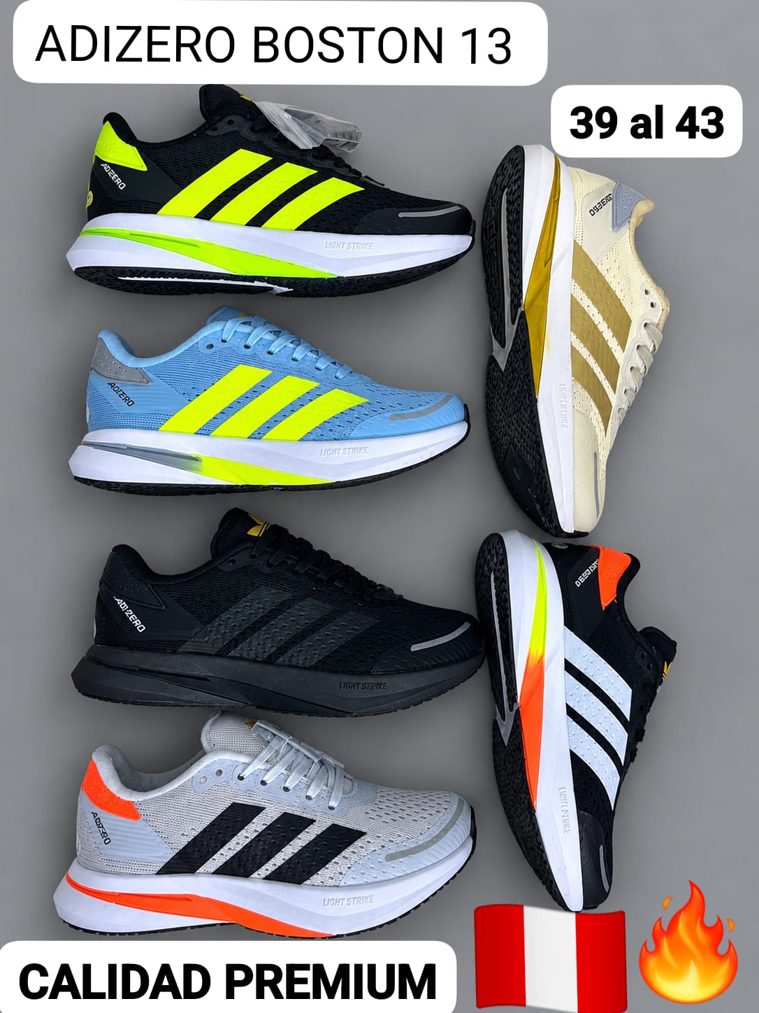 Zapatillas Adidas Adizero Boston 13 Premium